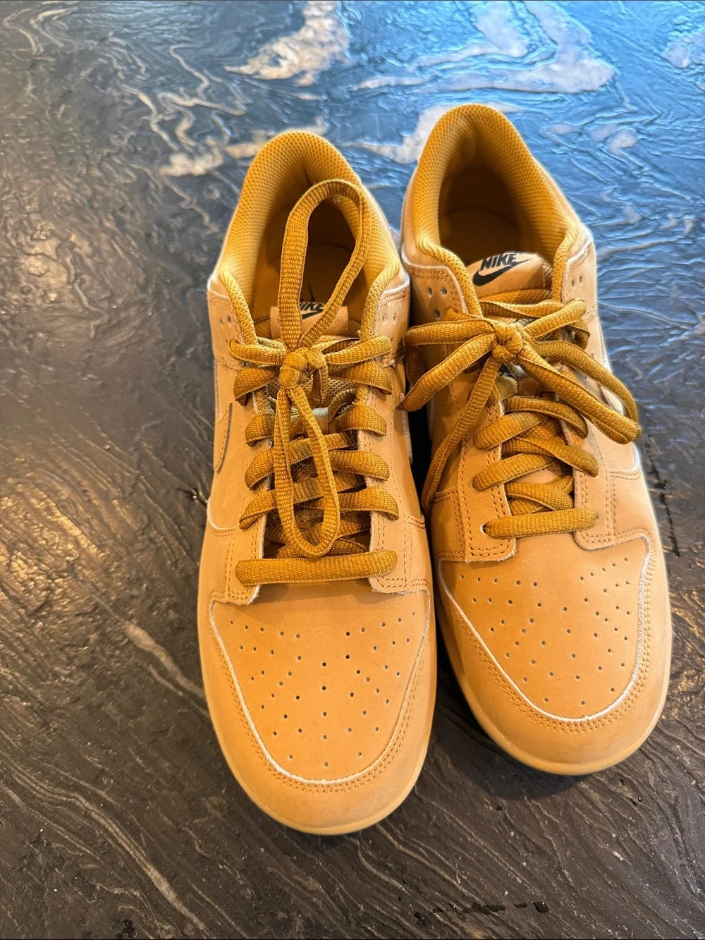 Nike Men’s Low-Top Sneakers in Mustard
